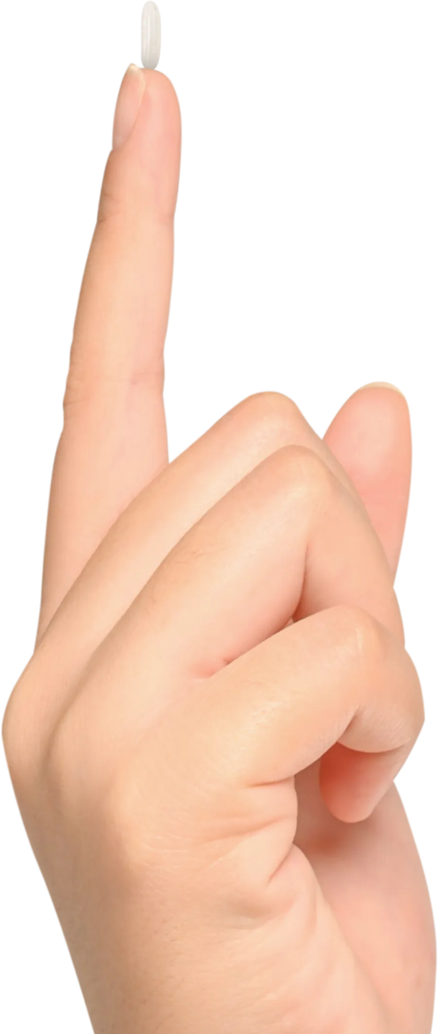 Finger with rice